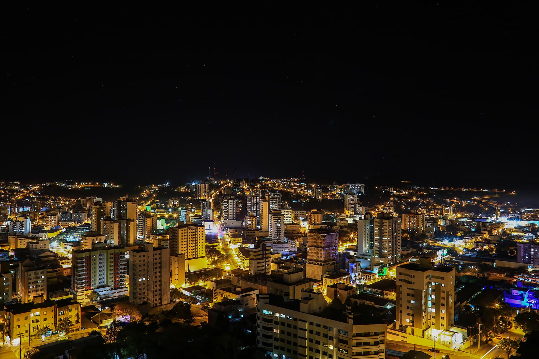Vista aérea de Pato Branco, PR